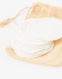 Natura Selection Set 10 Discos Limpieza Facial Reutilizables 124158-WHITE Sale