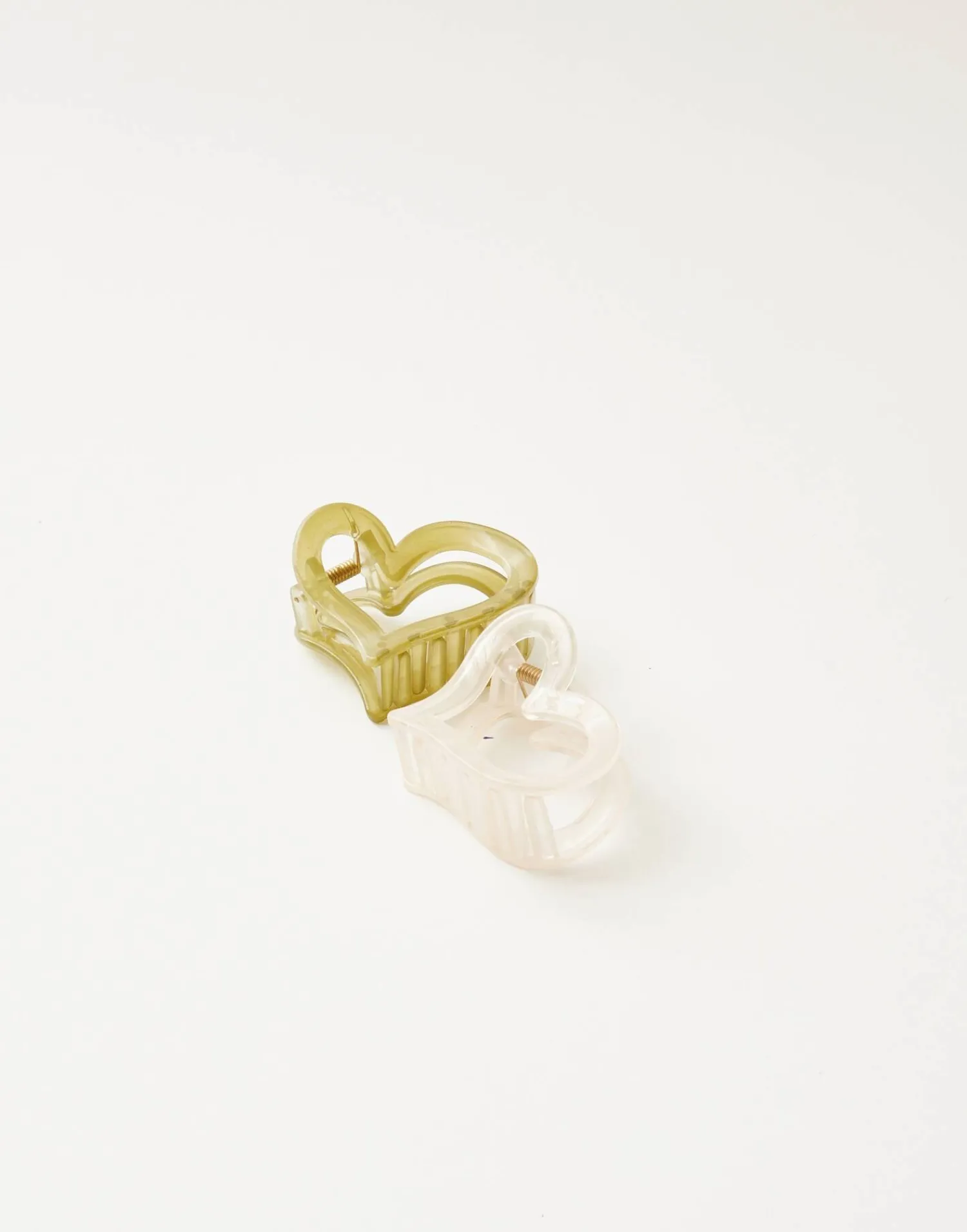 Natura Selection Set 2 Pinzas Pelo Corazón Best