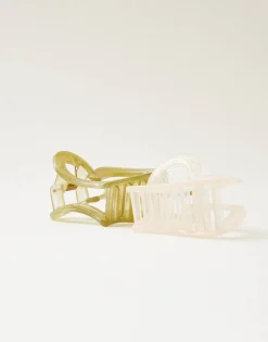 Natura Selection Set 2 Pinzas Pelo Corazón Best