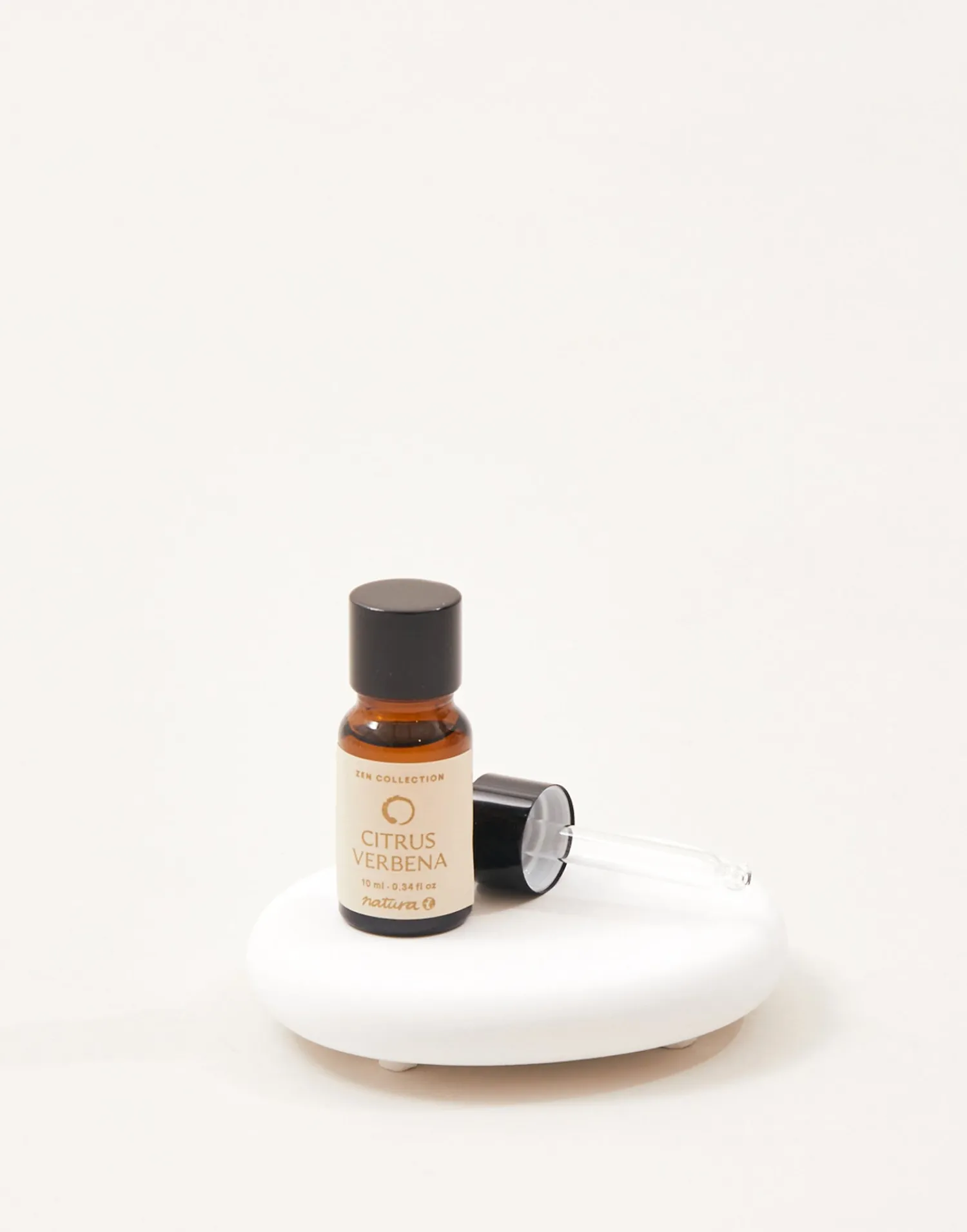 Natura Selection Set Aceite Esencial Y Piedra Cerámica Zen Collection New