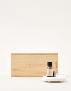 Natura Selection Set Aceite Esencial Y Piedra Cerámica Zen Collection New