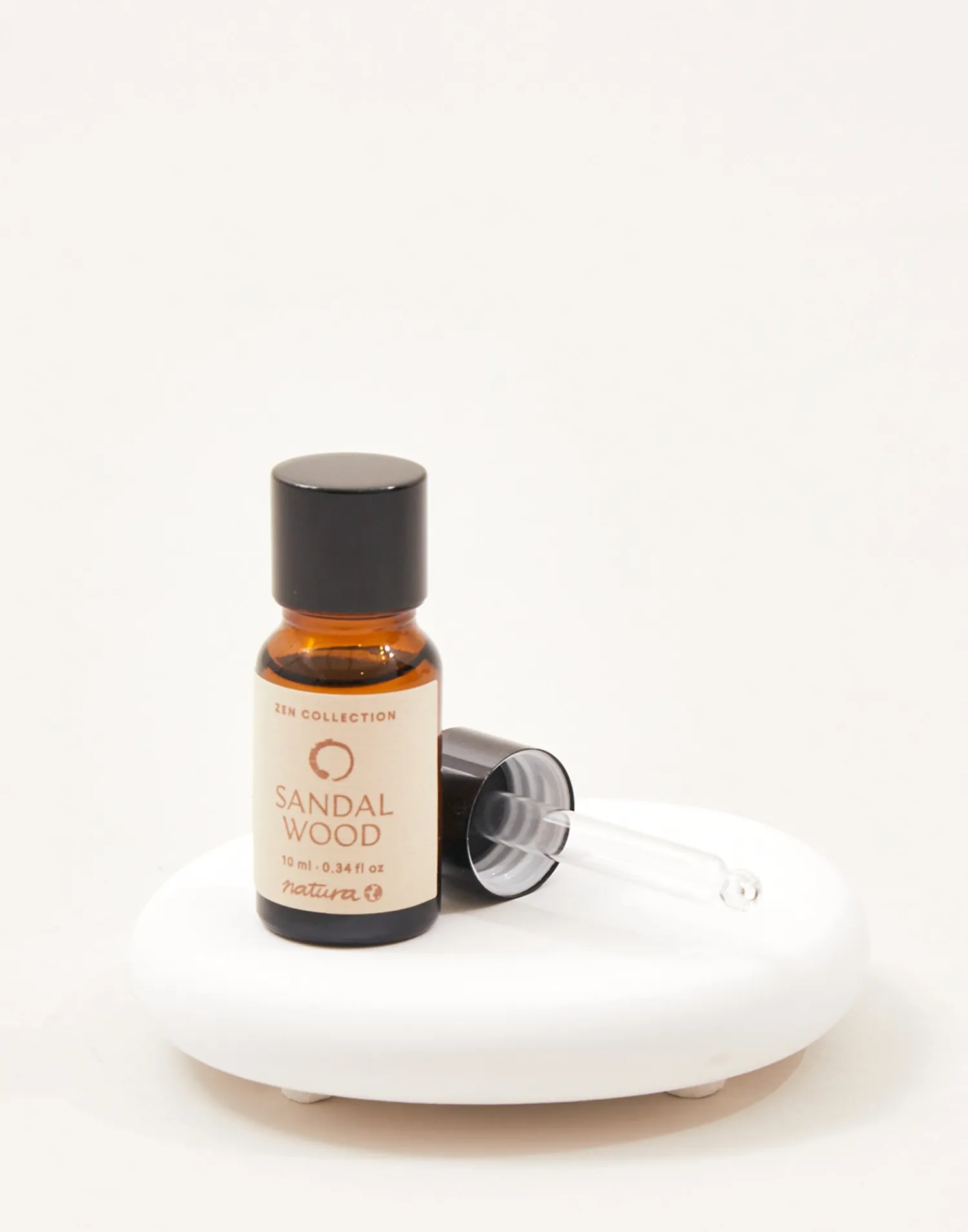 Natura Selection Set Aceite Esencial Y Piedra Cerámica Zen Collection New