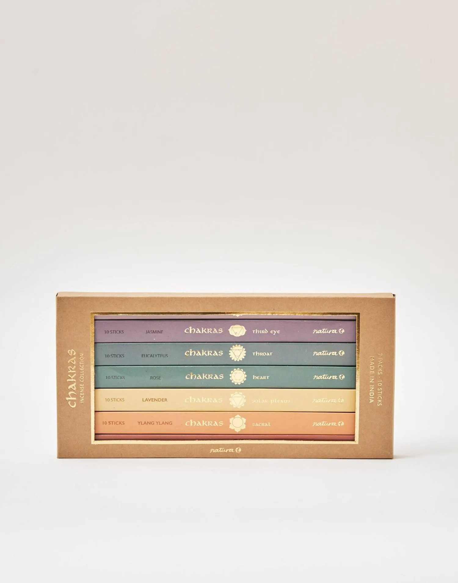 Natura Selection Set De Inciensos 7 Chakras 139414-ASSORTED Hot