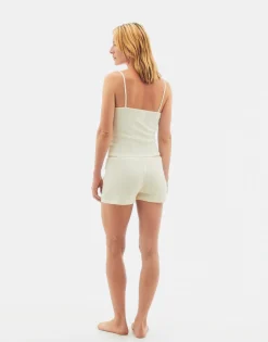 Natura Selection Short Desagujado 147840-OFFWHITE Discount