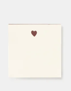 Natura Selection Taco Notas Corazón 147972-RED New