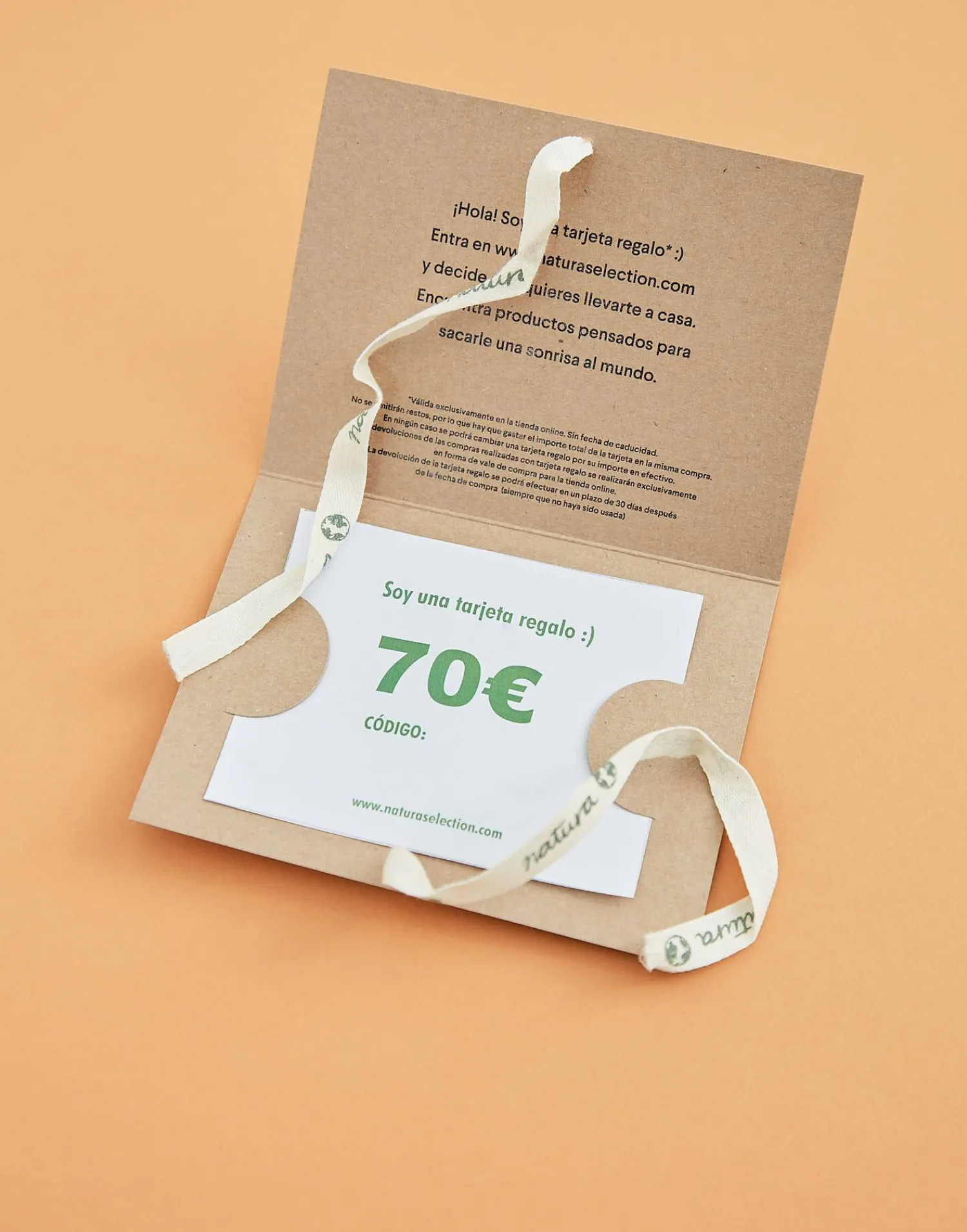 Natura Selection Tarjeta Regalo 70€ Impresa Discount