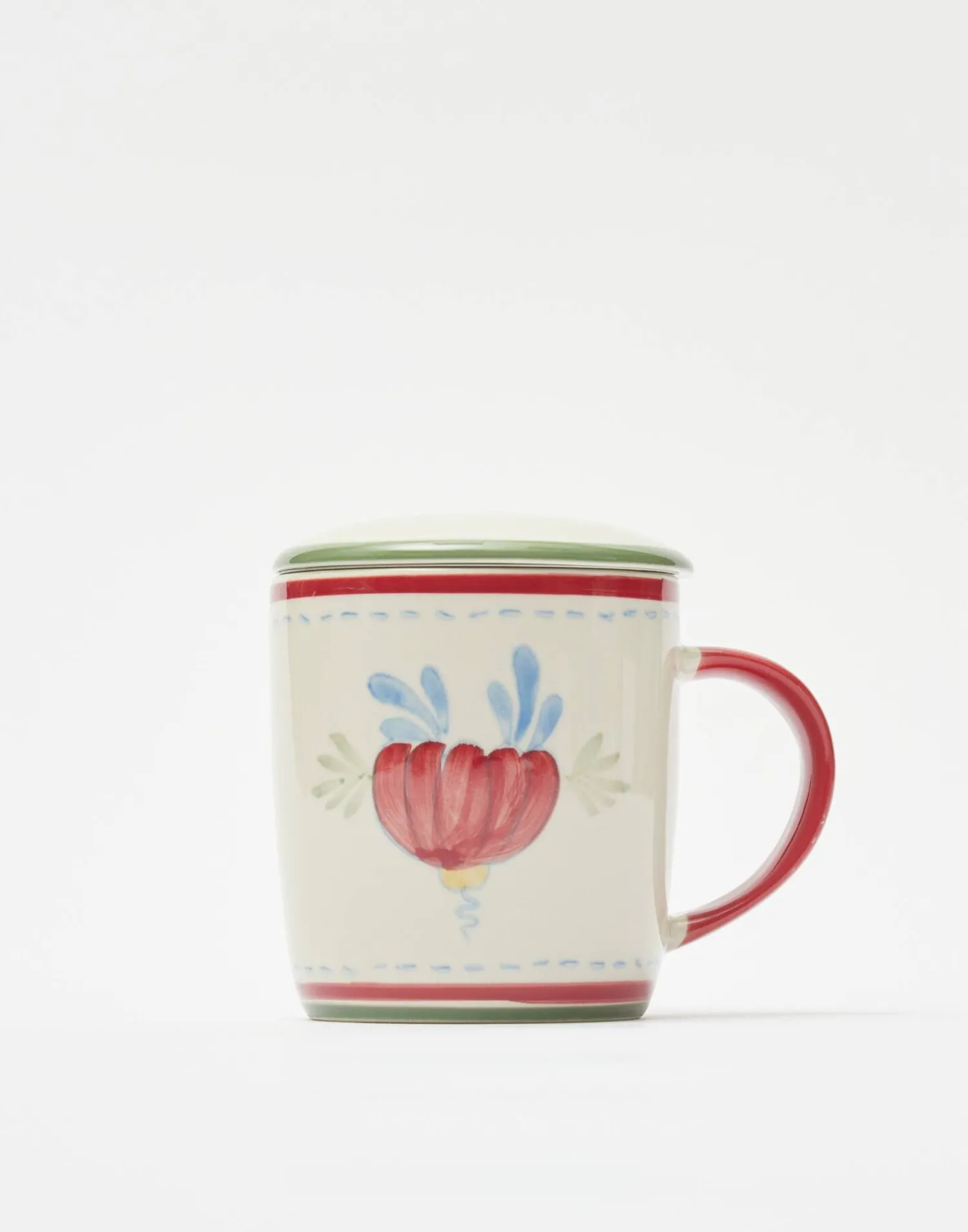 Natura Selection Taza Cerámica Con Filtro Flores Discount