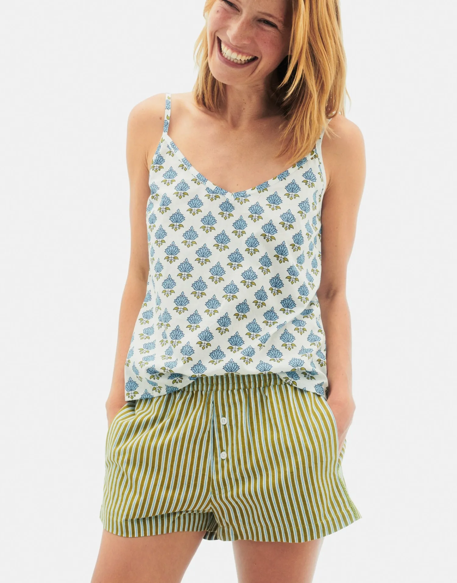 Natura Selection Top Jaya 147806-BLUE Discount