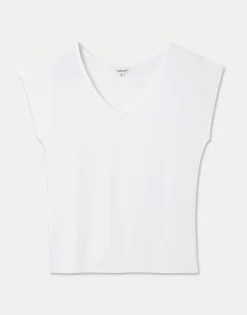 Natura Selection Top Manga Corta Pico Outlet