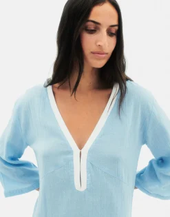 Natura Selection Vestido Atlántico 147724-BLUE Clearance