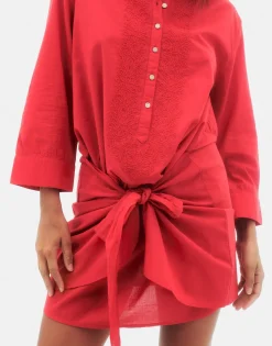 Natura Selection Vestido Kilauea 147726-RED Outlet