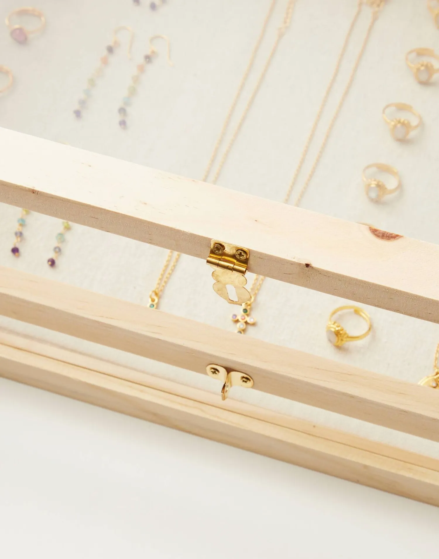 Natura Selection Vitrina Cristal Y Madera Grande New