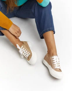 Natura Selection Zapatilla Deportiva Canvas Lavado