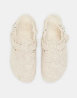 Natura Selection Zueco Fieltro Hebilla 147883-BEIGE New